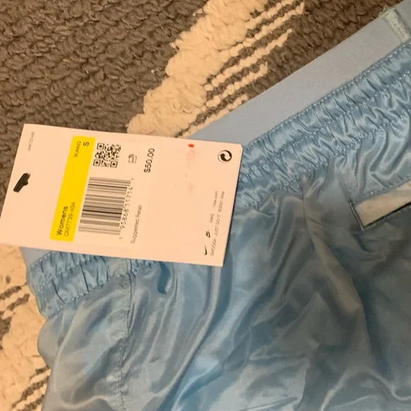 NIKE NWT Icon Clash Tempo Luxe Blue Running Shorts Women’s Small Lined - Picture 5 of 5